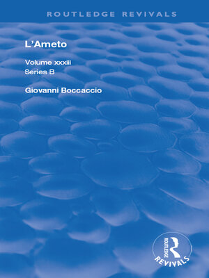 cover image of L'Ameto